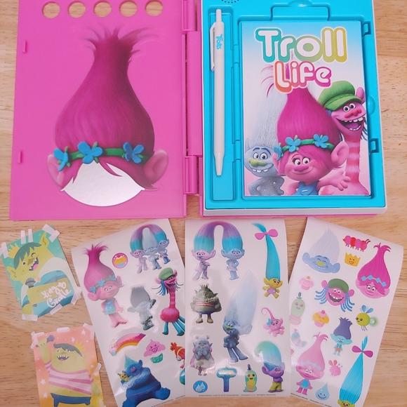 NIB Trolls Digital Scrapbook Journal - Picture 2 of 2